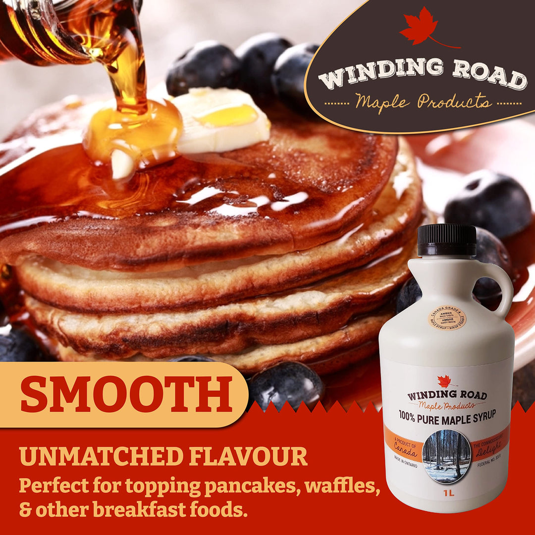 Elmira Maple Syrup – Pure Maple Syrup – Grade A Amber – Ontario Harvest