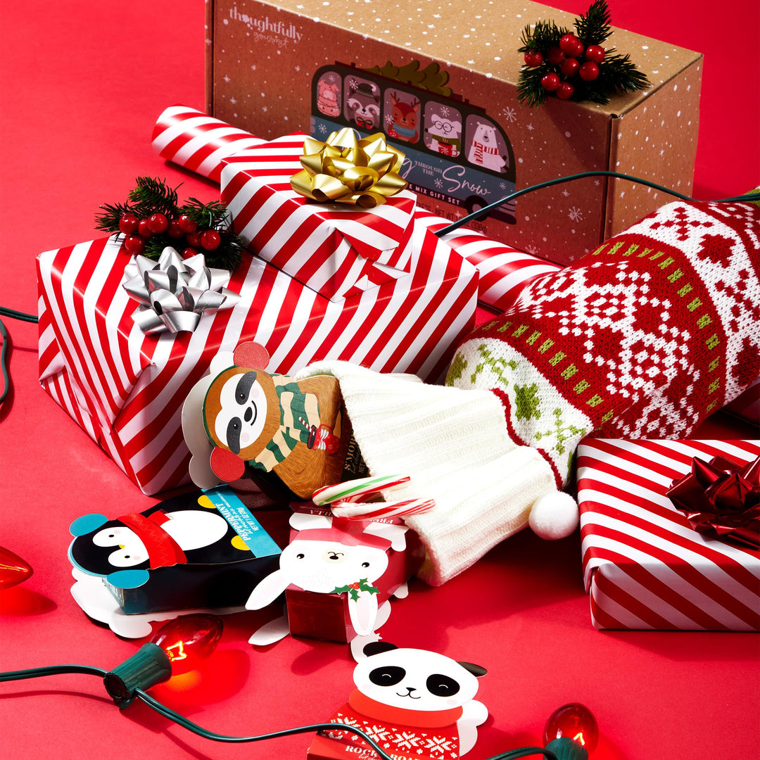 Thoughtfully – Hot Chocolate Gift Set – Holiday Characters – 12 Pack