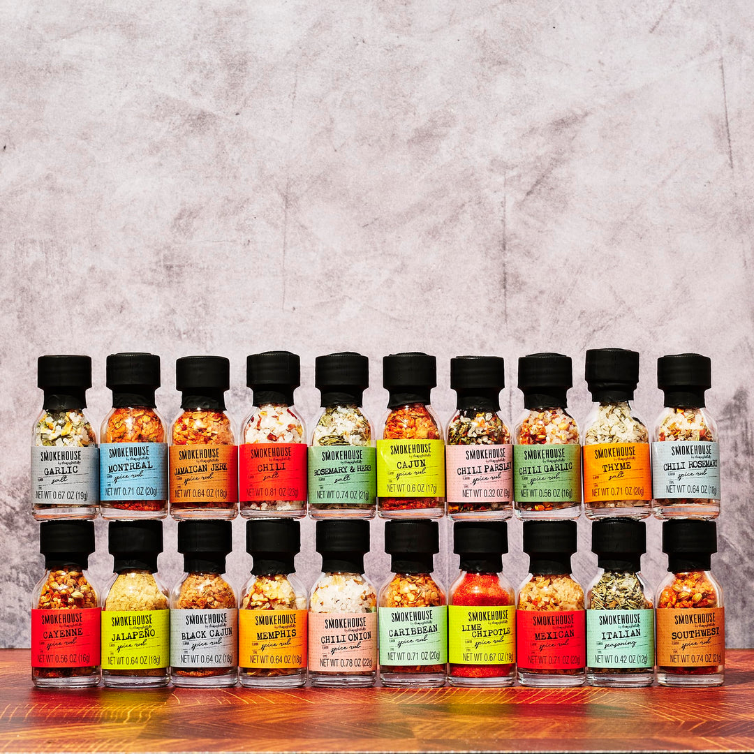 Thoughtfully – Smokehouse Ultimate Grilling Spice Set – 20 Pack