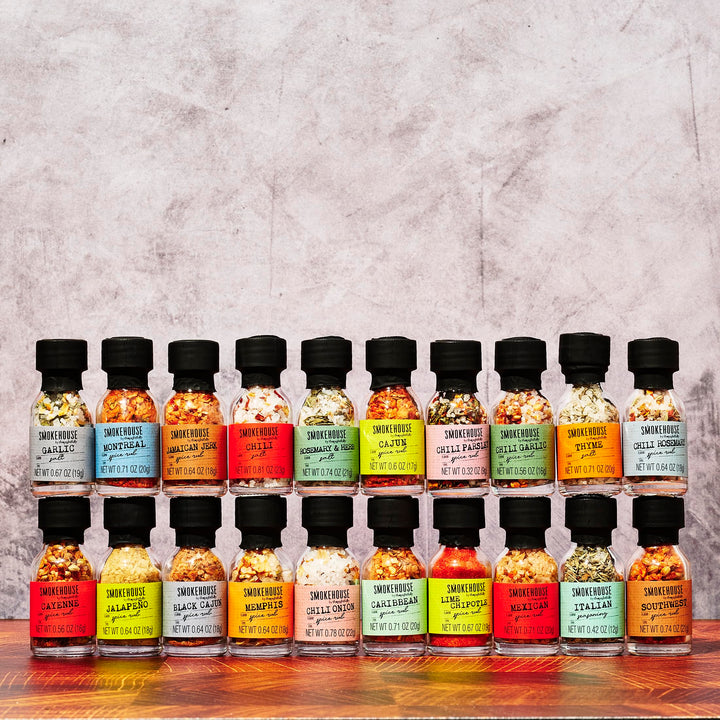Thoughtfully – Smokehouse Ultimate Grilling Spice Set – 20 Pack