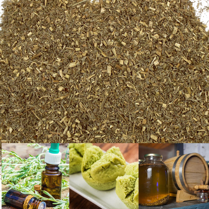 Foothills Naturals – Wormwood Herb – Cut and Sifted – 227g – Organic