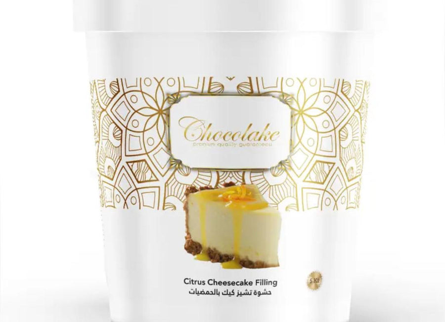 Citrus Cheese Cake Filling - Chocolake - 4 x 1 KG - Canadian Distribution