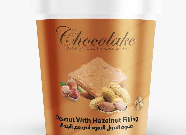 Peanut with Hazelnut Filling - Chocolake - 4 x 1 KG - Canadian Distribution