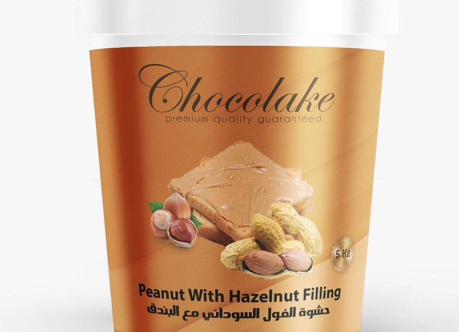 Peanut with Hazelnut Filling - Chocolake - 4 x 1 KG - Canadian Distribution