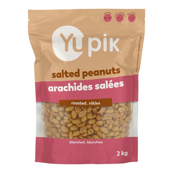 Blanched Peanuts - 4 x 2 kg - Yupik - Canadian Distribution