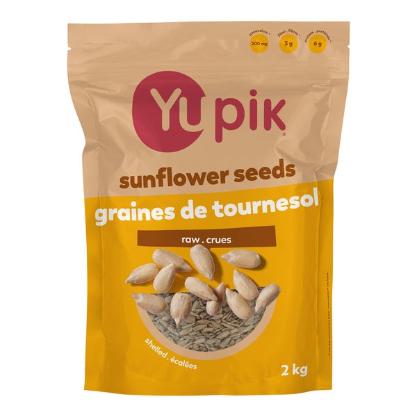 Sunflower Seeds - 4 x 2 kg - Yupik - Canadian Distribution