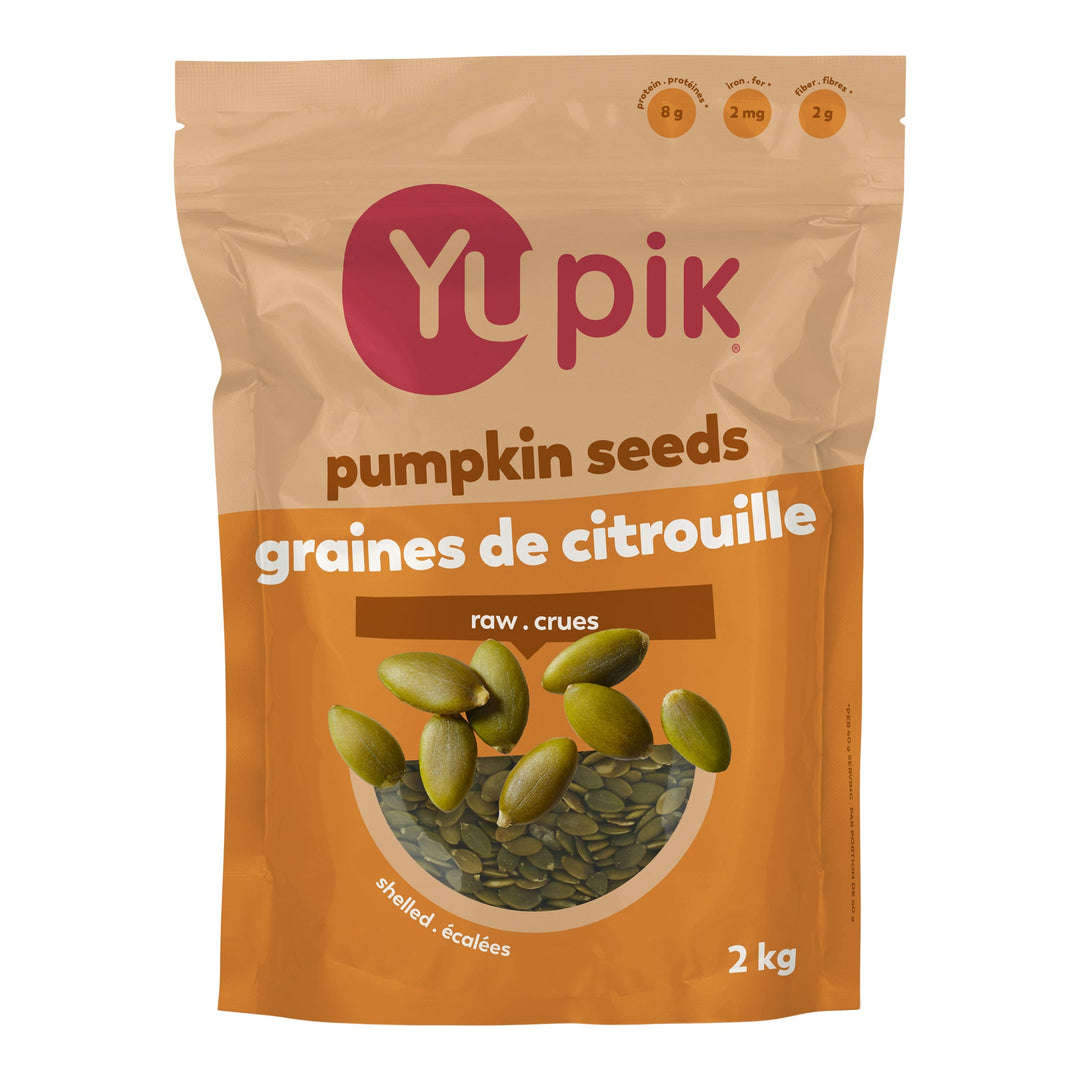 Yupik Pumpkin Seeds - 4 x 2 kg - Grocery and Food Items - Canadian Distribution - Ships Free Within Canada on Orders Above CAD $199