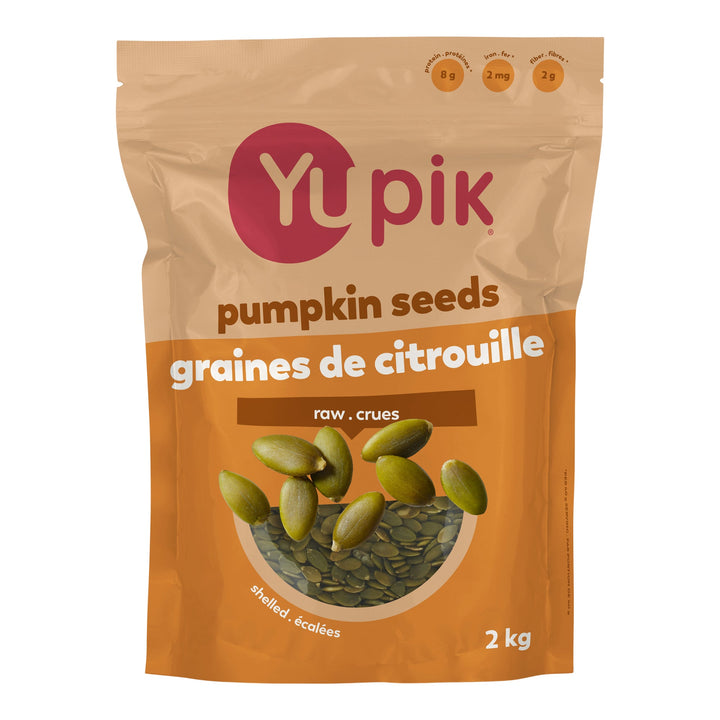 Yupik Pumpkin Seeds - 4 x 2 kg - Grocery and Food Items - Canadian Distribution - Ships Free Within Canada on Orders Above CAD $199