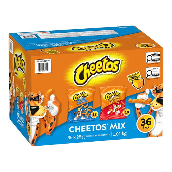 Mix - 144 x 28 g - Cheetos - Canadian Distribution