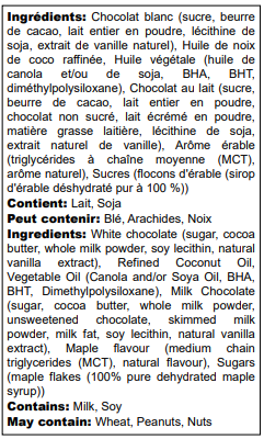 Belgian Crunchy Sugar Cone Dip -  Case of 6 x 1KG - Canadian Distribution