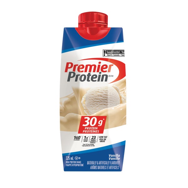 Vanilla Shake - 18 × 325 mL - Premier Protein - Health and Wellness - Canadian Distribution - Ships Free Within Canada on Orders Above CAD $199