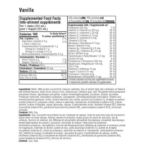 Vanilla Shake - 18 × 325 mL - Premier Protein - Health and Wellness - Canadian Distribution - Ships Free Within Canada on Orders Above CAD $199