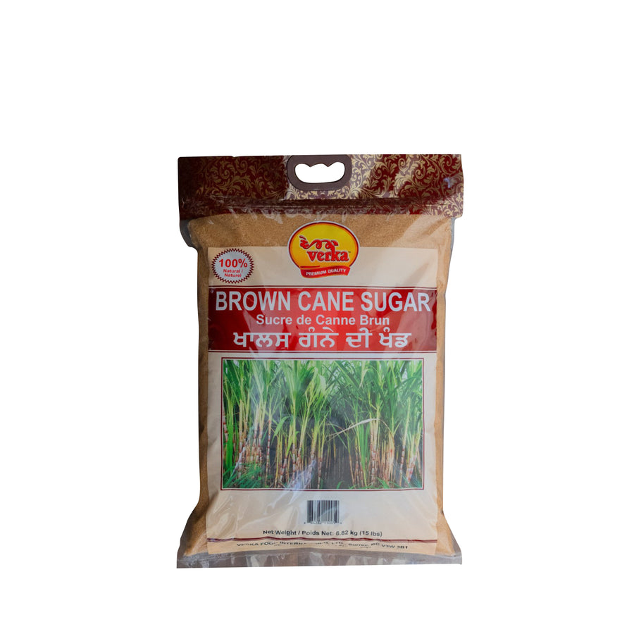 Verka Brown Cane Sugar - 4 x 6.8 kg - Grocery and Food Items - Canadian Distribution