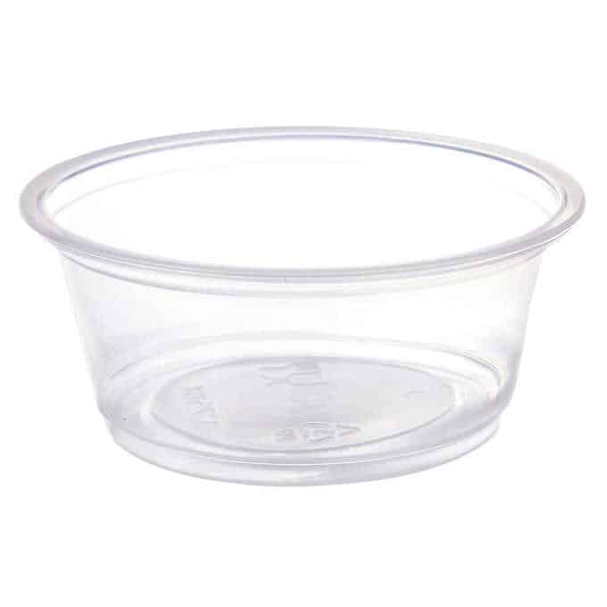 Cup Portion Plastic 3.25 oz. Clear - 1 x 1200 count - Titan - Packaging and Accessories - Restaurant Supplies and Equipment - Canadian Distribution