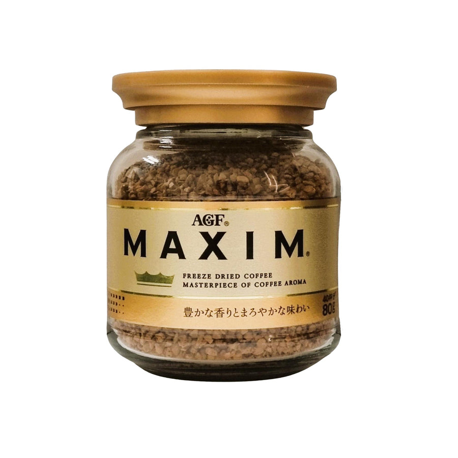 Maxim Instant Coffee by AGF – Classic Japanese Blend, 80g - Canadian Distribution - Ships Free Within Canada on Orders Above CAD $199