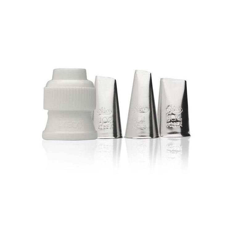 ATECO 4-piece Rose Tip Set - Canadian Distribution - Ships Free Within Canada on Orders Above CAD $199