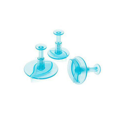 ATECO 1953 Leaf Plunger Cutter Set - 3 Piece (Clearance) - Canadian Distribution - Ships Free Within Canada on Orders Above CAD $199