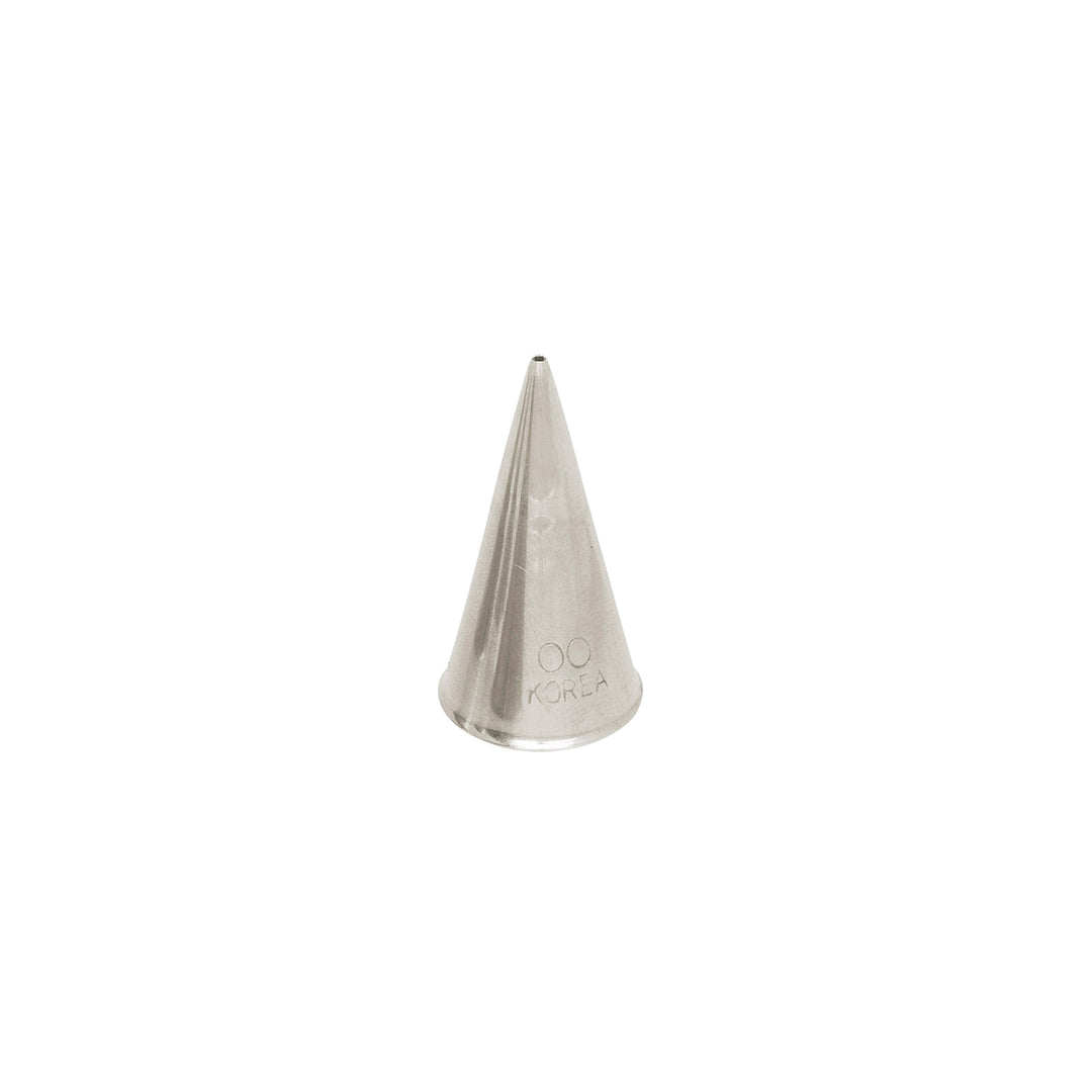 S/S #00 Plain Round Piping Tip - Canadian Distribution - Ships Free Within Canada on Orders Above CAD $199
