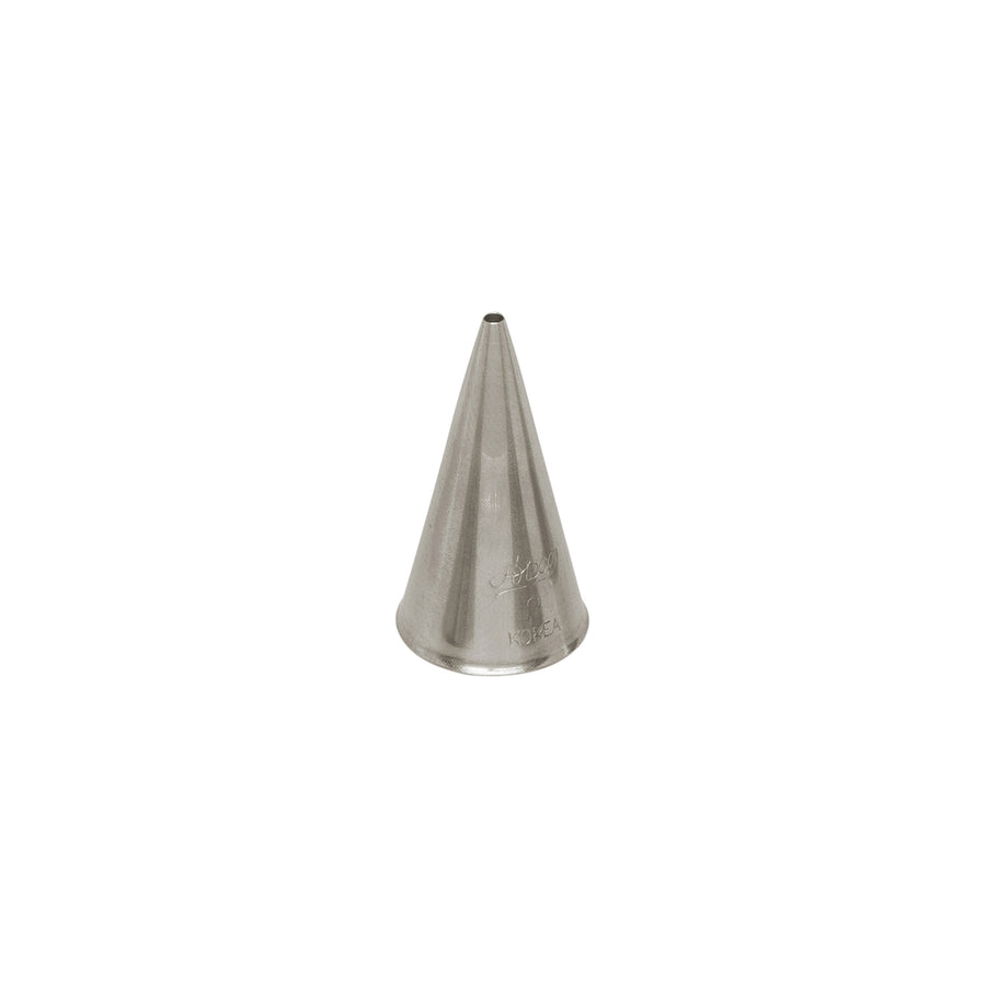 ATECO S/S #2 Plain Round Piping Tip - Canadian Distribution - Ships Free Within Canada on Orders Above CAD $199
