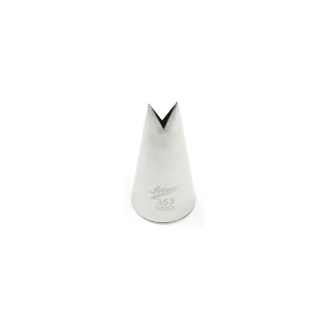 S/S #353 Leaf Piping Tip - Canadian Distribution - Ships Free Within Canada on Orders Above CAD $199