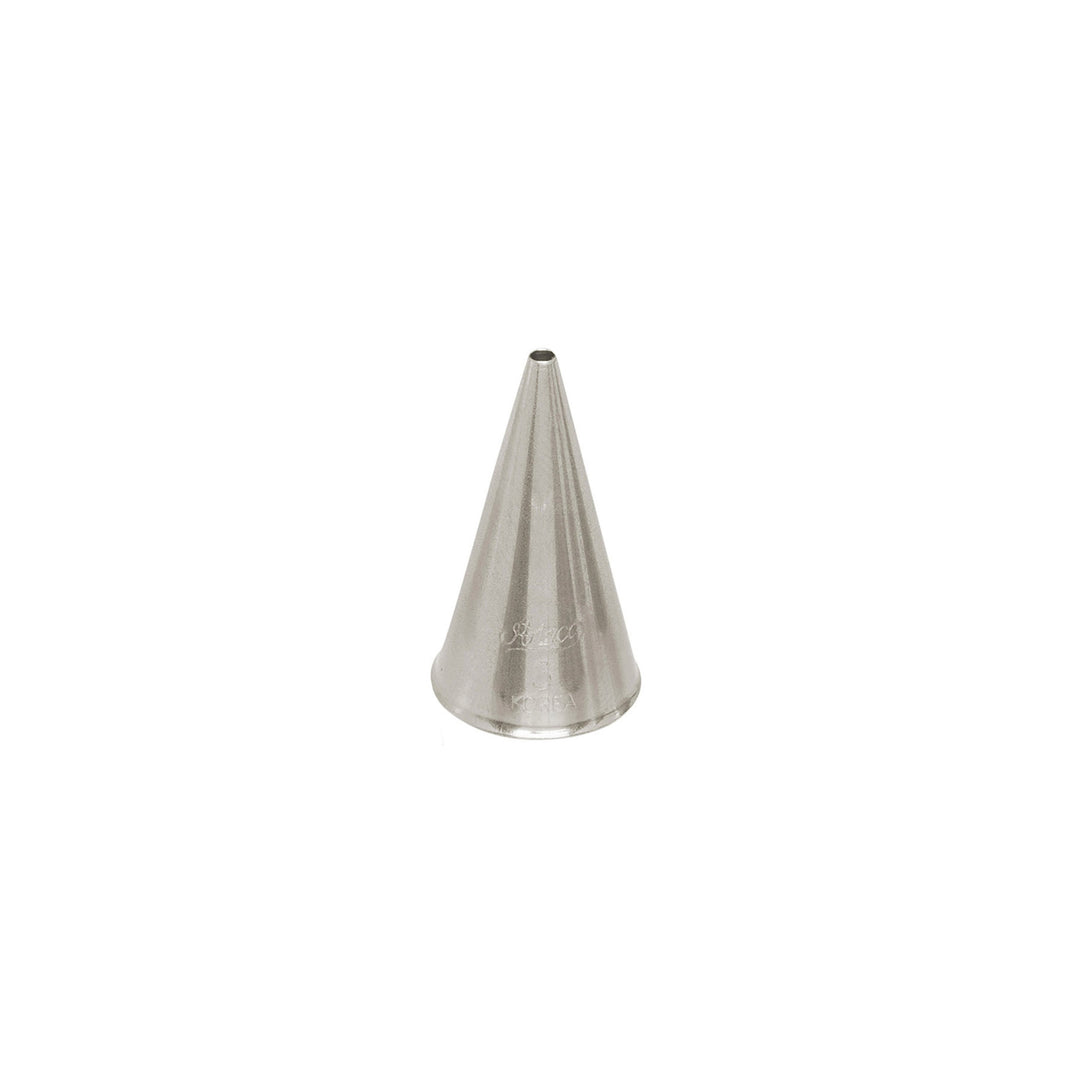 S/S #3 Plain Round Piping Tip - Canadian Distribution - Ships Free Within Canada on Orders Above CAD $199