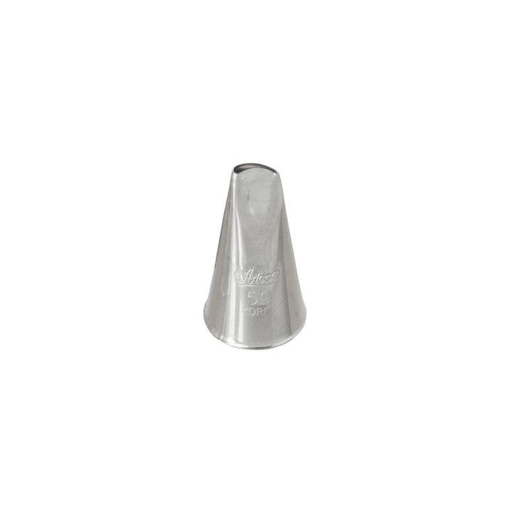 ATECO S/S #59 Curved Petal Piping Tip - Canadian Distribution - Ships Free Within Canada on Orders Above CAD $199