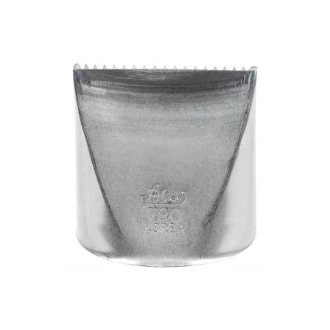 ATECO S/S #790 Large Basketweave Piping Tip - Canadian Distribution - Ships Free Within Canada on Orders Above CAD $199