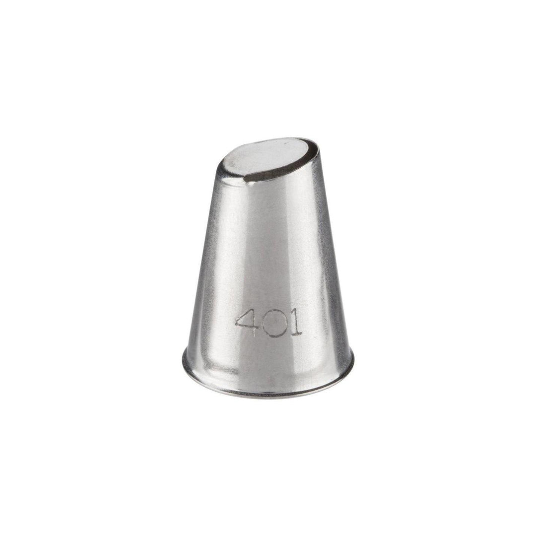 ATECO S/S #401 U-Shape Ruffle Piping Tip - Canadian Distribution - Ships Free Within Canada on Orders Above CAD $199