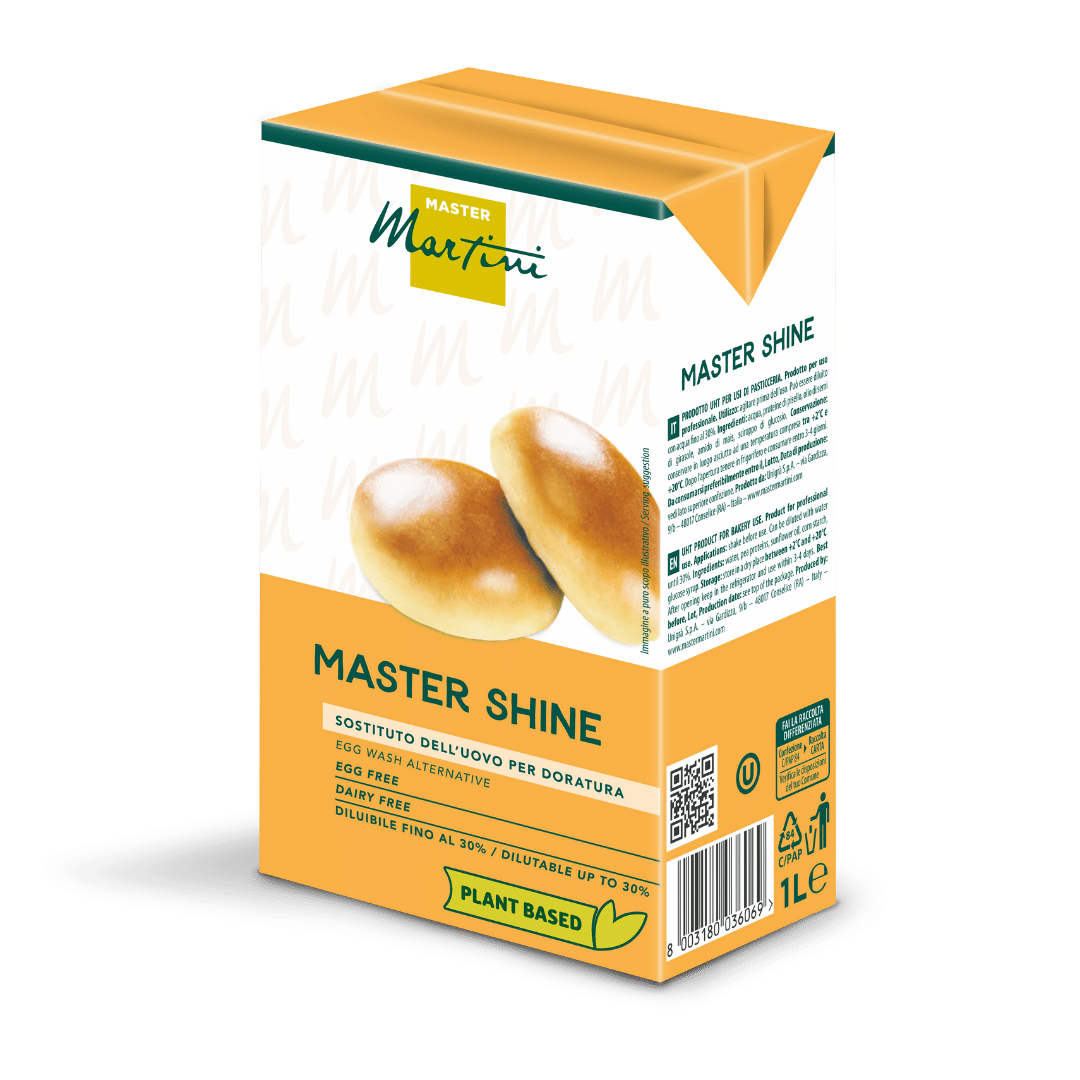 Master Shine Plant Based Eggwash Alternative - Case of 12 x 1L - Master Martini Canada