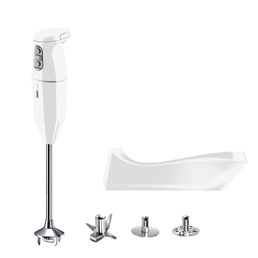 BAMIX Cordless "Pro" Professional Immersion Hand Blender - White/Black
