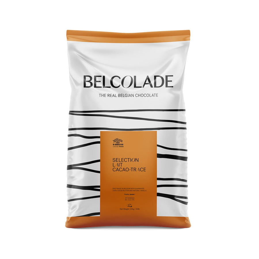 BELCOLADE Selection Lait 34% – Milk Chocolate Couverture - 15kg