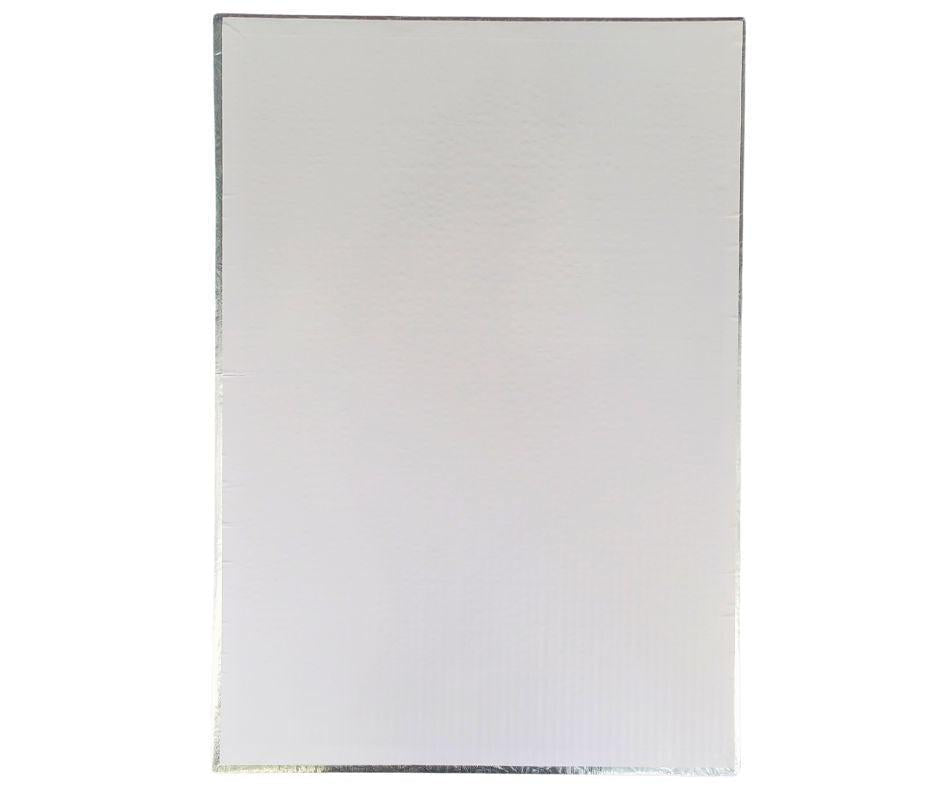 Decora - Cake Board - Silver - Full Slab - 17x25x1/4