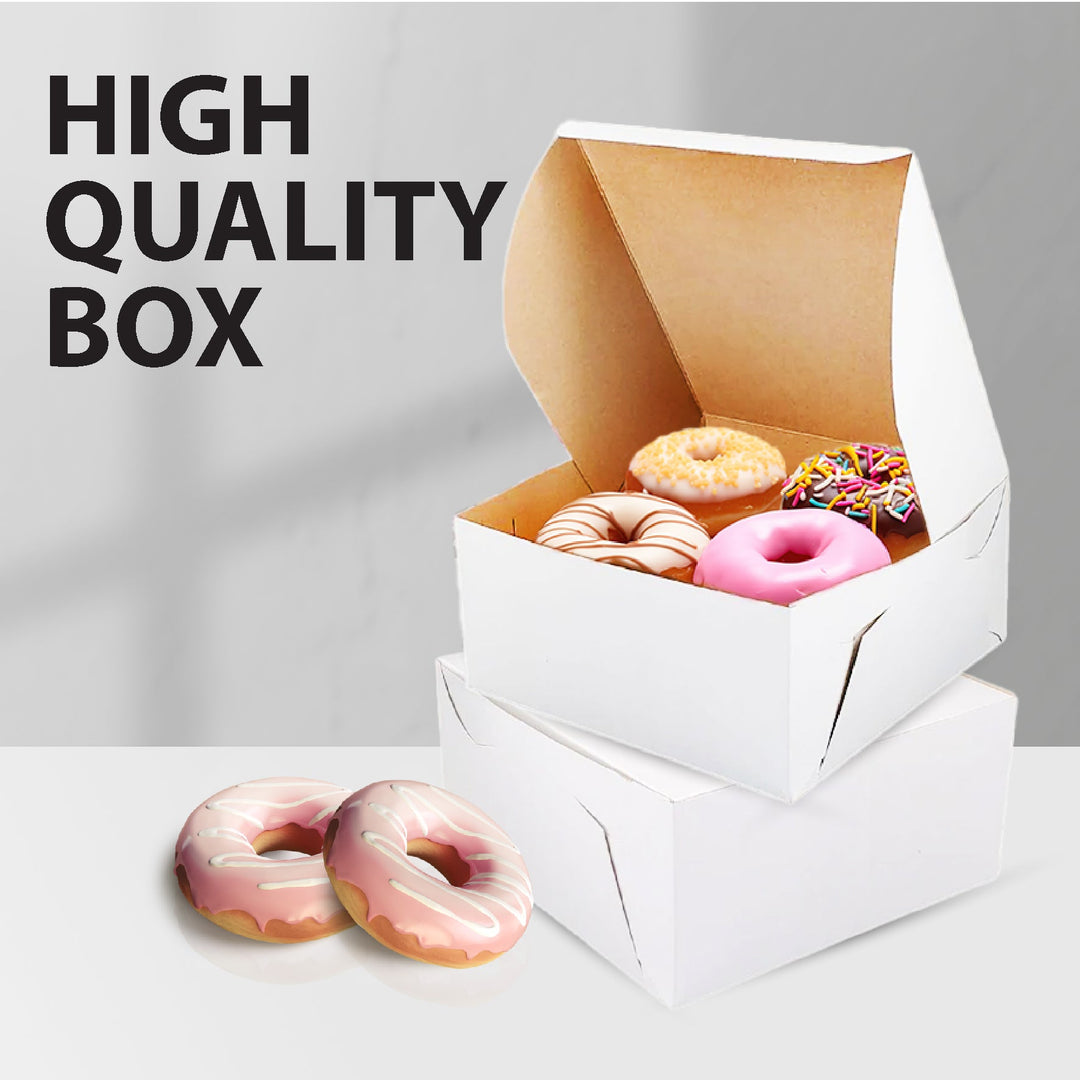 EB - White Cake Boxes - 9x6x2½