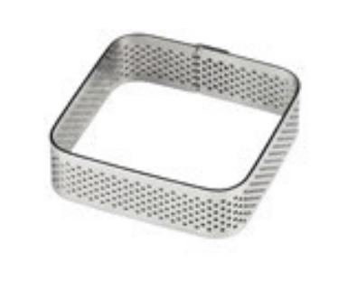 
 Pavoni® Stainless Steel Microperforated band -

 Square Monoportion