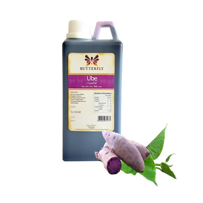 BUTTERFLY "Ube" Purple Yam Paste Flavouring - 1L