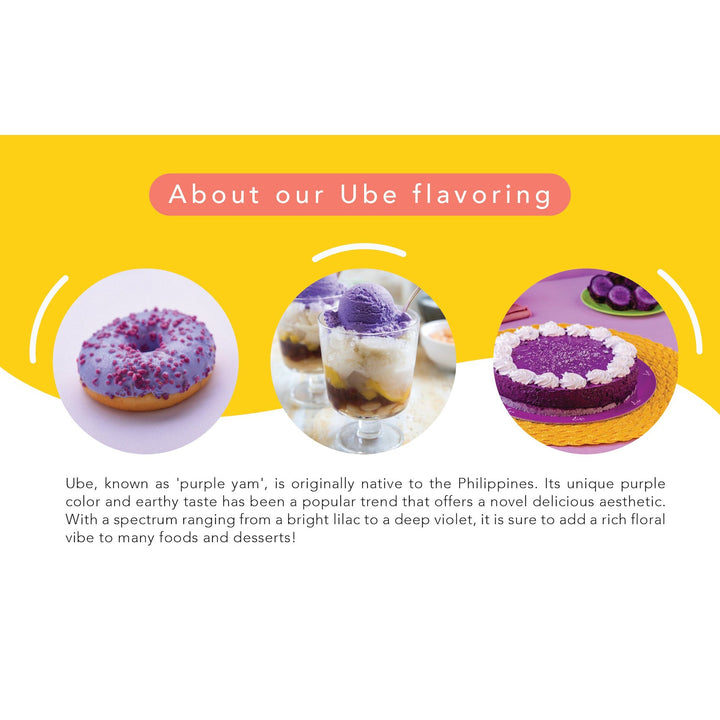 BUTTERFLY "Ube" Purple Yam Paste Flavouring - 1L