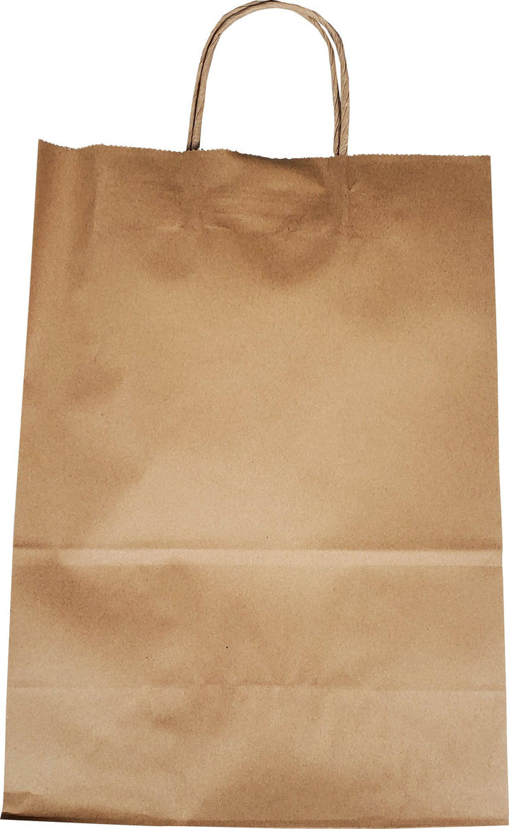 Prime Bags - Bella - Self Adhesive Paper Bags with Twisted Handles - 10x5x13