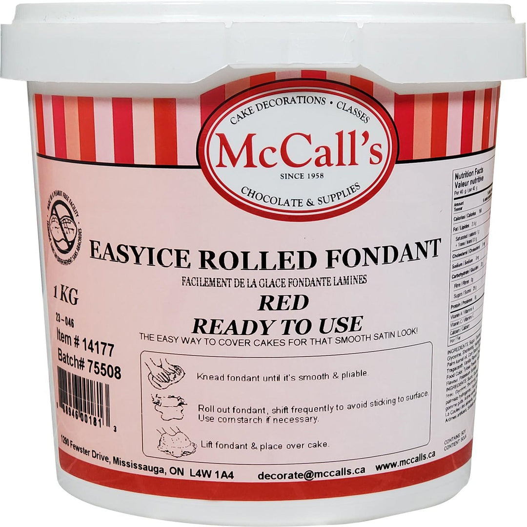 McCall's - Fondant Easyice Red