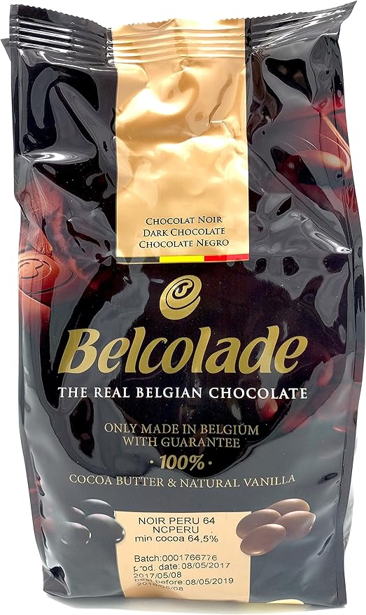 Belcolade Canada - Real Belgian Dark Chocolate - 1KG - By Puratos - Canadian Distribution