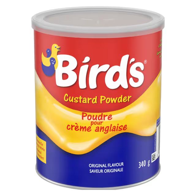 Bird's - Custard Powder - Dairy and Egg-Free - 12 x 340g - Canadian Distribution