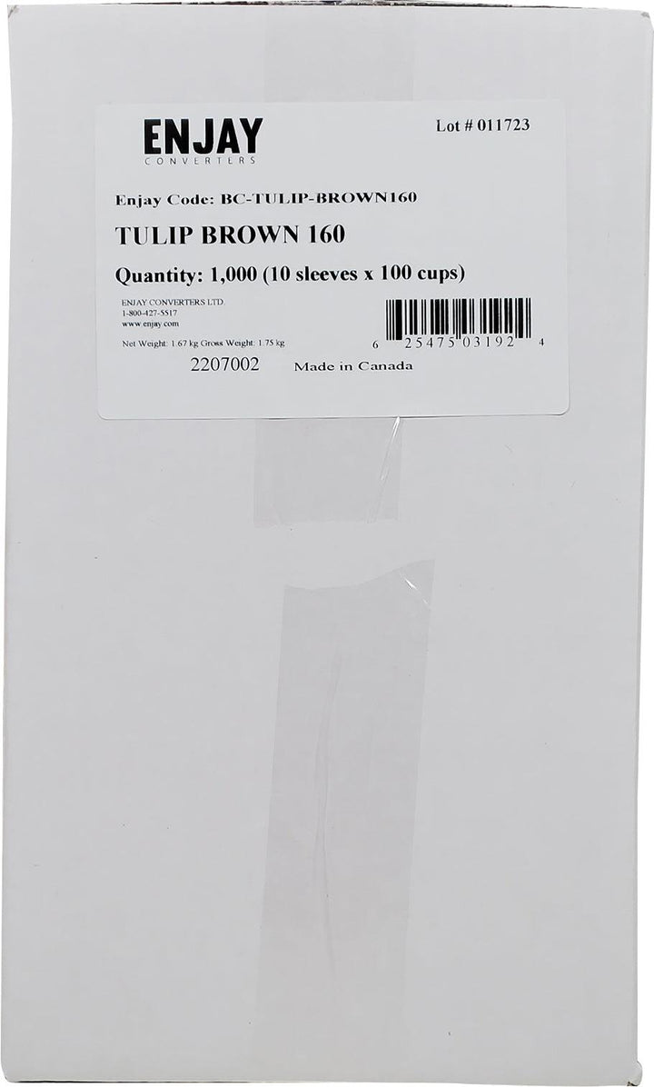 Enjay - Emporte-pièces pour muffins - Tulipe - Chocolat - 600302