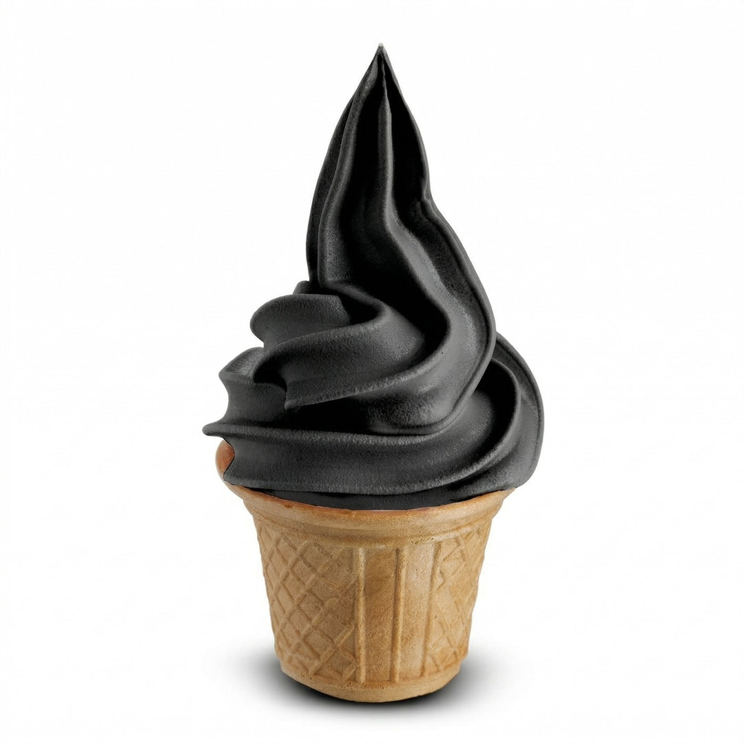 Black Hawaii Ready Base for Gelato &amp; Soft Serve - Case of 8 x 1.45 KG bags - Rubicone Canada
