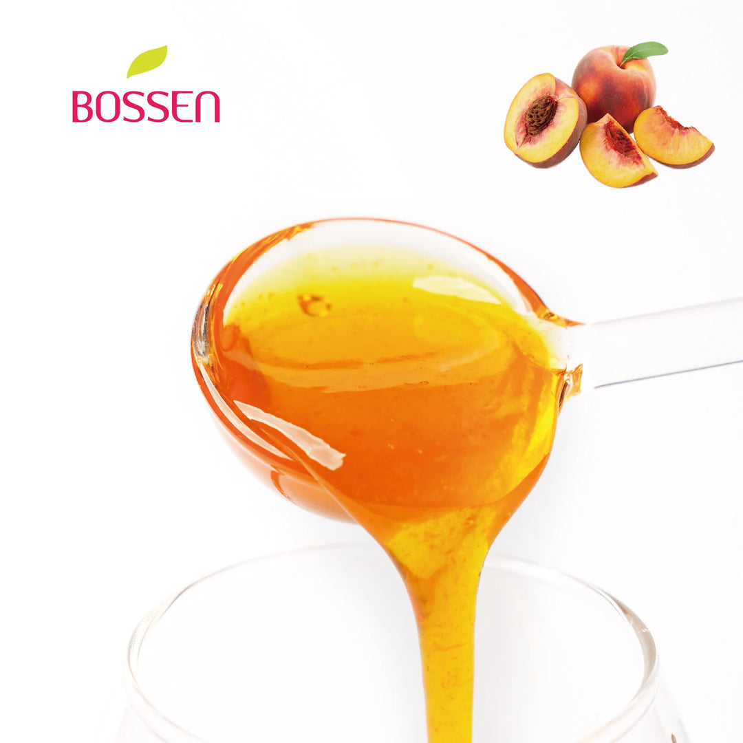 Peach Flavored Fruit Syrup Bossen Canada Wholesale