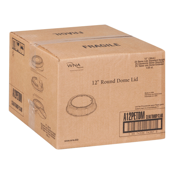 25 x 12 Inch Round Lids Box - Lid Dome Plastic For Cater Tray 25/12 IN. - 25 x 12 inches - Eco Products - Packaging and Accessories - Restaurant Supplies and Equipment - Canadian Distribution