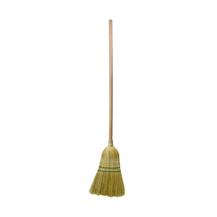 Heavy-Duty Corn Broom, 2 Wire 2 String - Sold By The Case