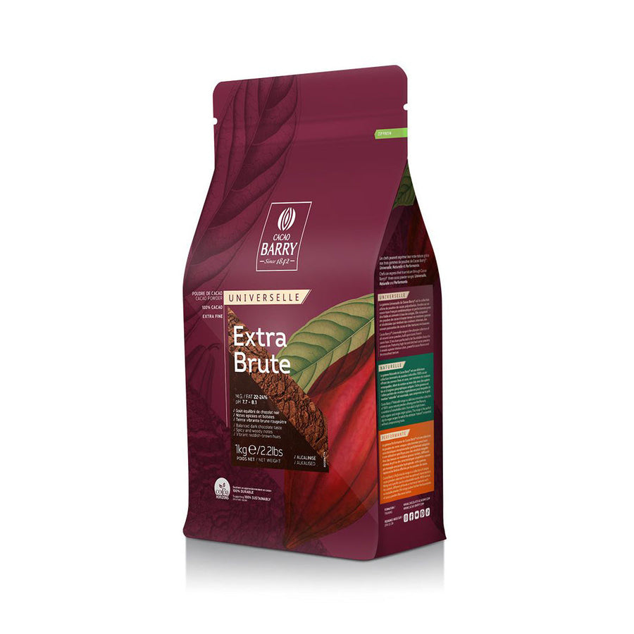CACAO BARRY Extra Brute – Universal Cocoa Powder, 1kg