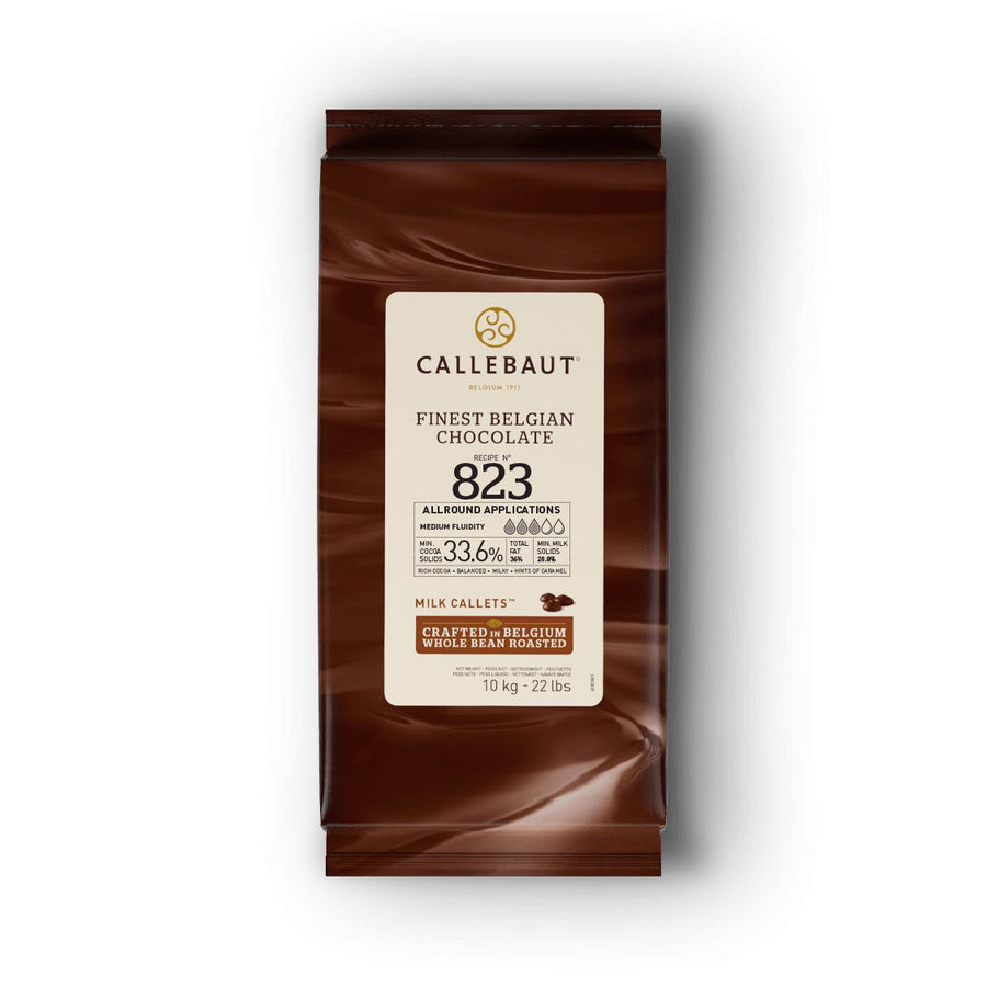 CALLEBAUT 823 – 33.6% Milk Chocolate Couverture - 10kg