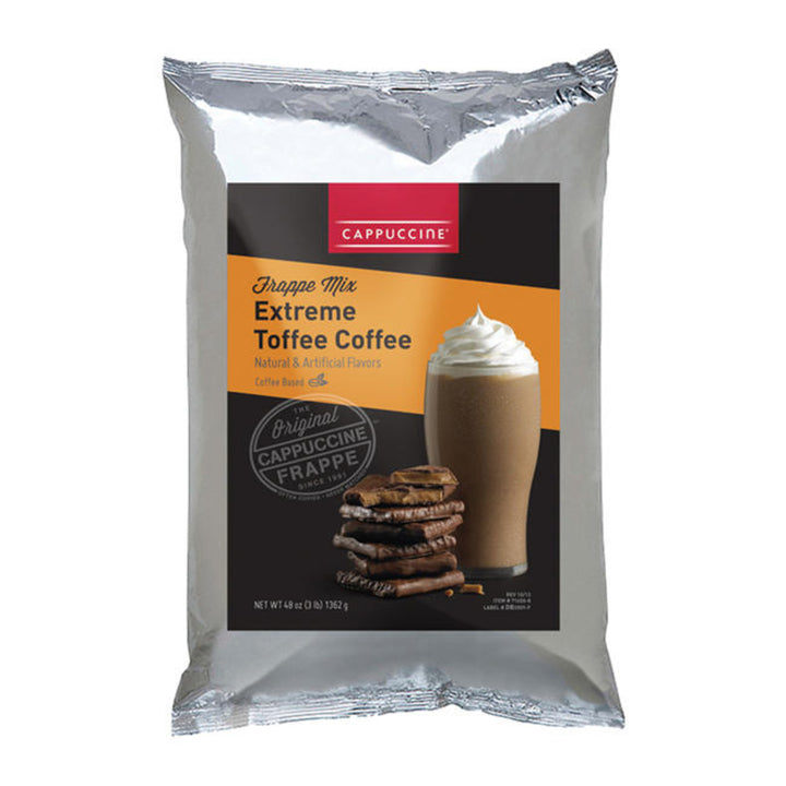 Cappuccine - Extreme Toffee Coffee - Case of 5 x 3lb bags