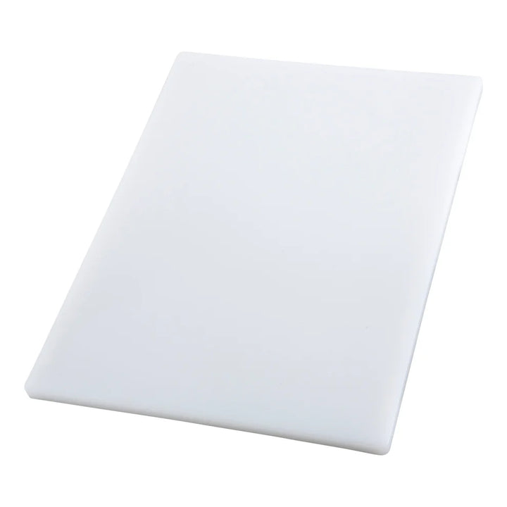 White Rectangular Cutting Board - 12" x 18" x 3/4" - CBH-1218 - Winco