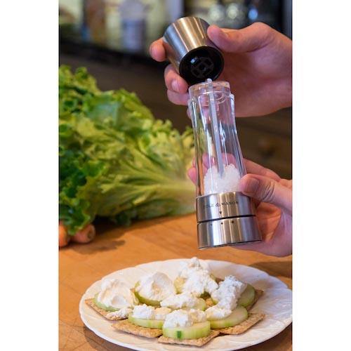 COLE & MASON Derwent S/S Salt Mill